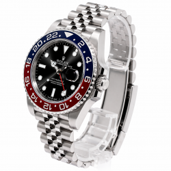 Rolex GMT-Master II Pepsi 40MM 126710BLRO Stainless Steel Watch